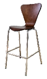 Arrow Stool - Walnut